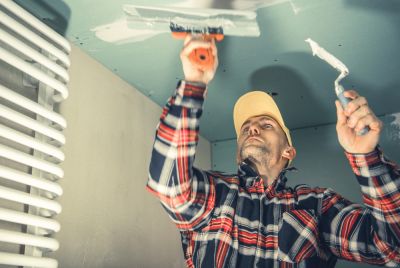 Drywall Ceiling Patching!